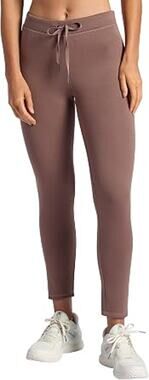 NWT Head brown fleece warm workout gym pants leggings size S